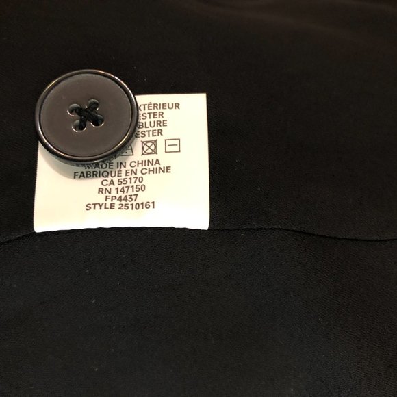 Frank and Oak Floral Double Button Overcoat Small - Picture 5 of 5